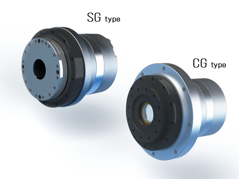 志城實業 2026 台北自動化展：Harmonic Drive 展出機種規格與適用場合，圖 10：SHA 系列扁平中空 AC 伺服致動器，可對應三菱電機 MELSERVO J5