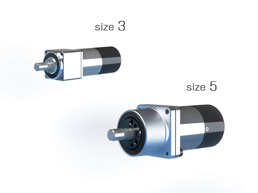 志城實業 2026 台北自動化展：Harmonic Drive 展出機種規格與適用場合，圖 12：RSF supermini 系列超小型 AC 伺服致動器，RSF 3C 全長 47 mm、RSF 5B 全長 58.1 mm